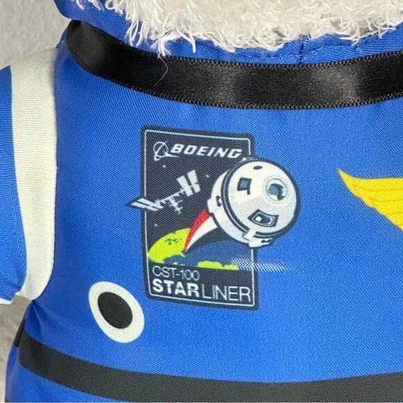 Boeing CST-100 Astronaut Plush Bear 14 inch - Picture 2 of 7